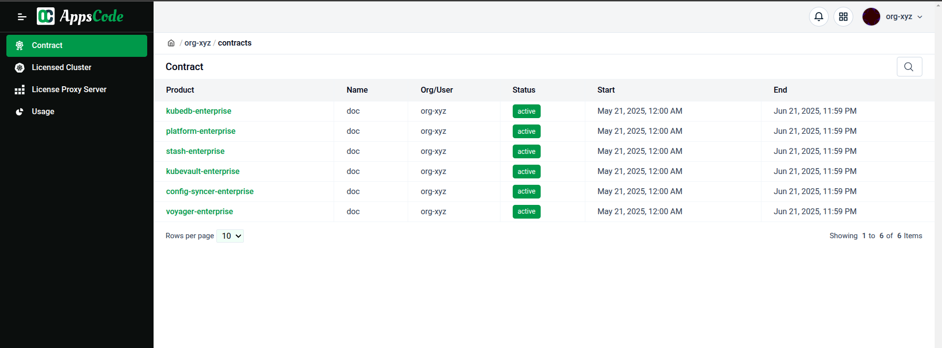 home-billing-console