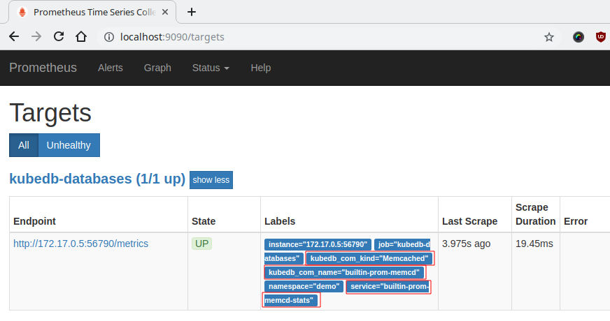 Prometheus Target
