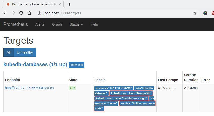 Prometheus Target