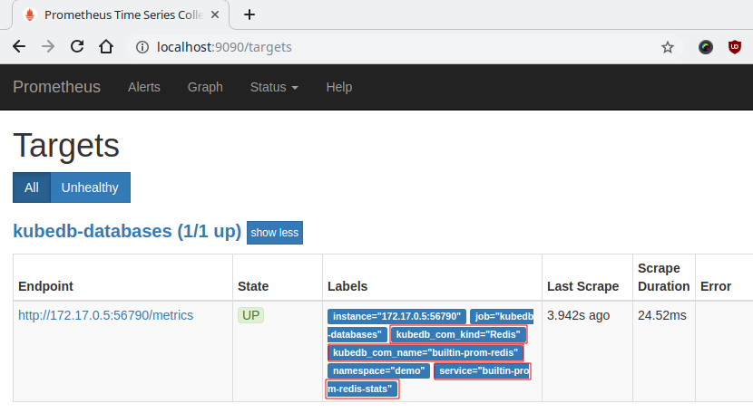 Prometheus Target