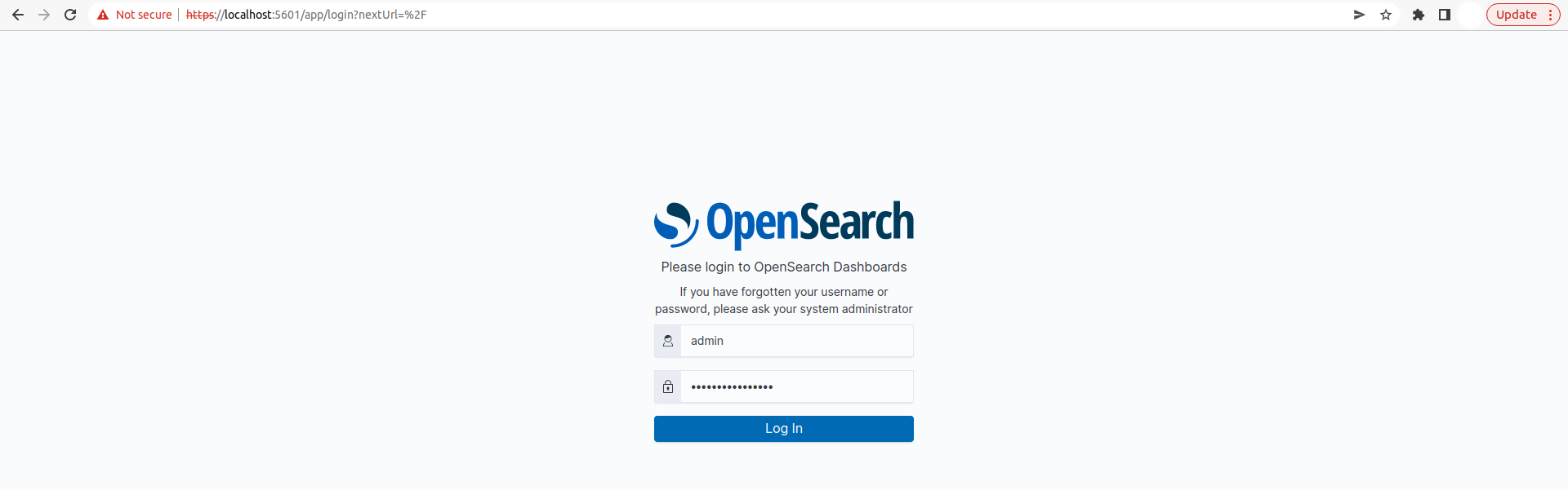 Login Page