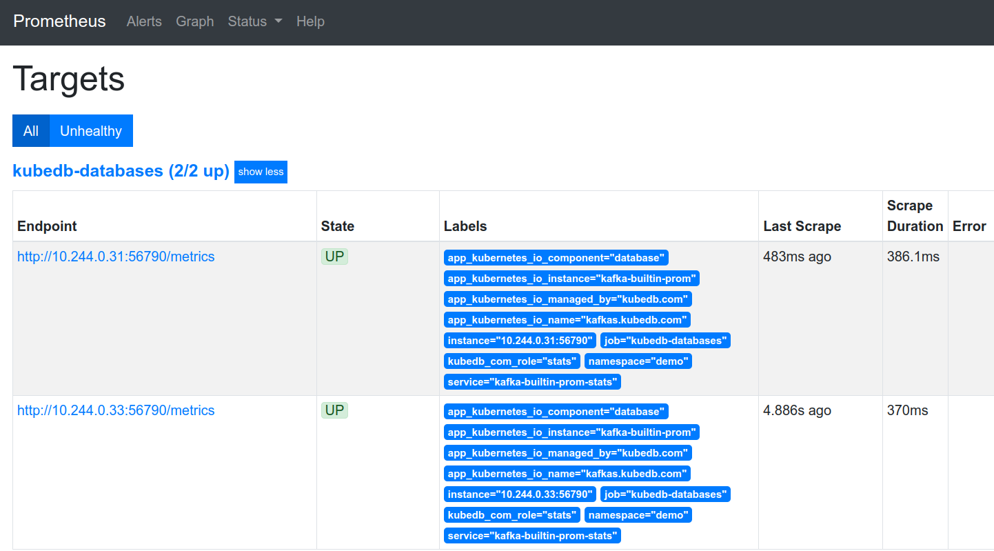 Prometheus Target